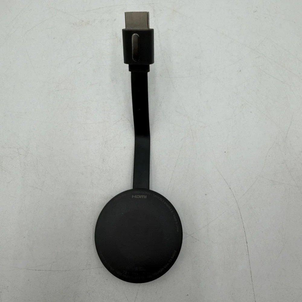 Google Chromecast Model NC2-6A5 HDMI Black 2nd Device Only